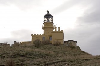 View of lighthouse from N.