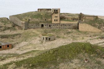 General view of Fort No.1 and H group battery from SE.