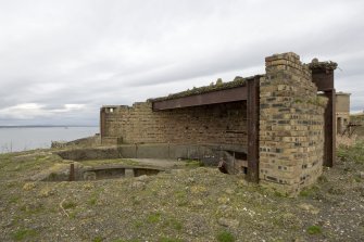 View of gun emplacement No.2 from SW.