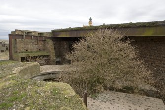 View of emplacement No.1, H group battery from W.