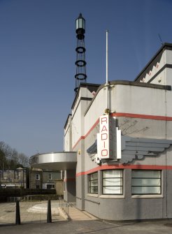 View of frontage from ESE