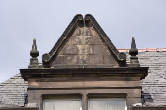 Detail of moulded pediment from S.