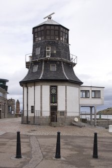 Navigation Control Centre (Roundhouse), view from SW