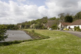 Limekilns, general view from E