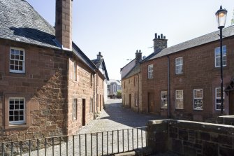 Burns' House Museum. General view from WNW