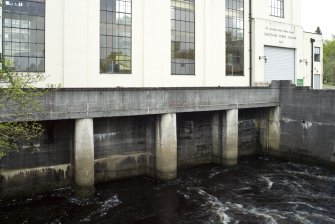 Power station outflow, view from S