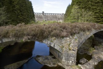 Location view from SSE with old bridge in foreground