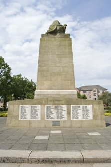 Memorial. View from S