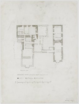 Basement plan.