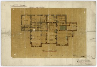 Plan of principal floor.