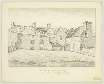 View of House from West.
Alex. Archer 1838.
