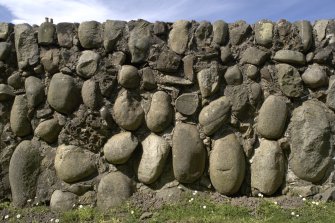 Detail of garden wall.