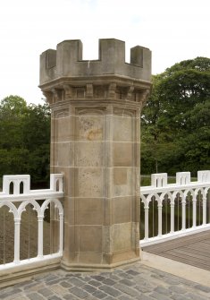 Detail of pillar