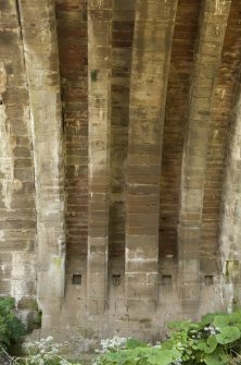 Detail of underside of arch