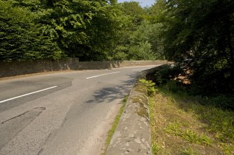 Road deck, view from S