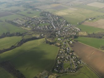 General oblique aerial view centred on the village, taken from the ESE.