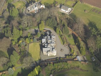 Oblique aerial view centred on Dun-Eaglais, taken from the SW.