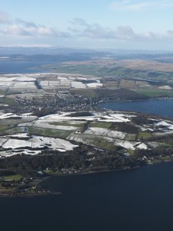 General oblique aerial view of Rothesay, taken from the ESE.