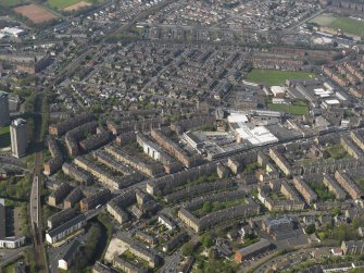 General oblique aerial view centred on Shawlands, taken from the SE.