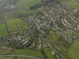 General oblique aerial view of the village, taken from the ESE.