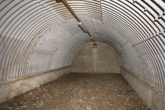 Interior of single igloo for nuclear mine.