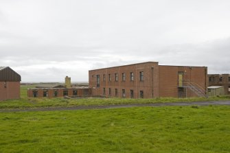 View from ESE of transit accommodation building.