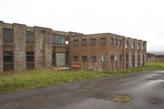 View of part of large transit accommodation building.