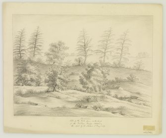 Sketch showing general view.
Drawing A. Archer 1837