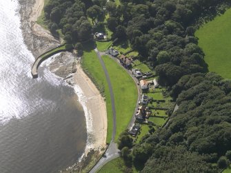 General oblique aerial view centred on the village, taken from the N.