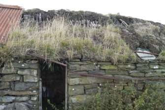 View of hen house at The Corr, from south-east.