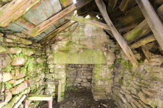 Interior view of wash house at The Corr.