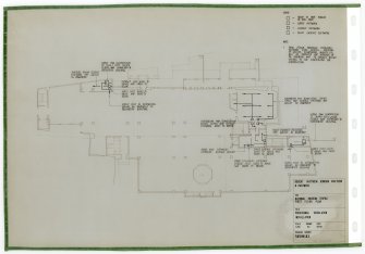 National Museum of the Libyan Arab Jamahiriya, Tripoli, Libya.
First floor plan.  Provisional ventilation installation.