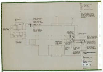 National Museum of the Libyan Arab Jamahiriya, Tripoli, Libya.
Second floor plan.  Provisional ventilation installation.