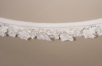 Interior. First floor detail of plasterwork