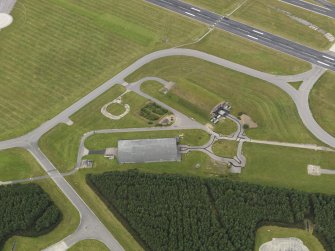 Oblique aerial view centred on SE dispersal, taken from the SE.