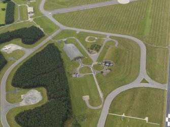 Oblique aerial view centred on SE dispersal, taken from the NE.