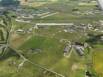 Oblique aerial view centred on the NW dispersal area , taken from the NNW.