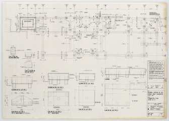 National Museum of the Libyan Arab Jamahiriya, Tripoli, Libya.
Foundation Plan (Grids W-Z)
