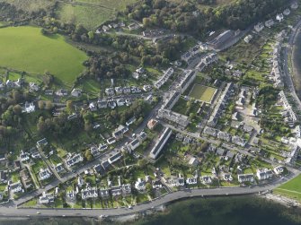 General oblique aerial view, taken from the E.