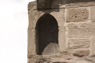Detail of niche on SE front