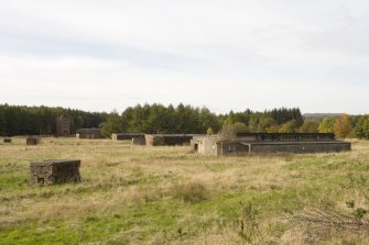 General view from SE of expense stores.