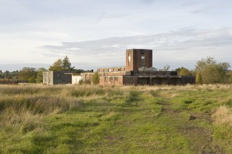 View from SE of laundry block.