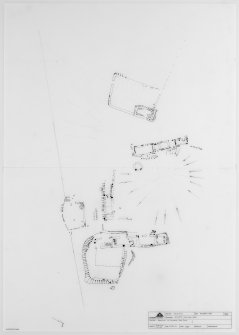 The Drums: plane table survey drawn at 1:200