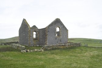 View of Berneray Parliamentary Church, taken from the south south west