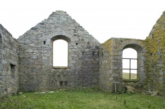 Interior. View from north east end of church, looking south east