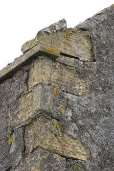Detail of south west corner skewputt