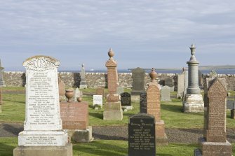 Graveyard. View from S
