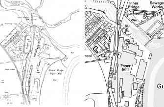 Extract from the Ordnance Survey 6-inch map, second edition, Fife, 1896, sheet VIII.NE. and extract from the Ordnance Survey 25-inch map, second edition, Fife, 1914, sheet VIII.