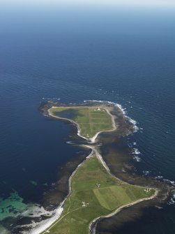 General oblique aerial view towards Start Point lighthouse, taken from the W.