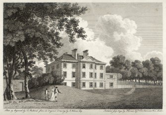 Engraving of Middleton Hall.